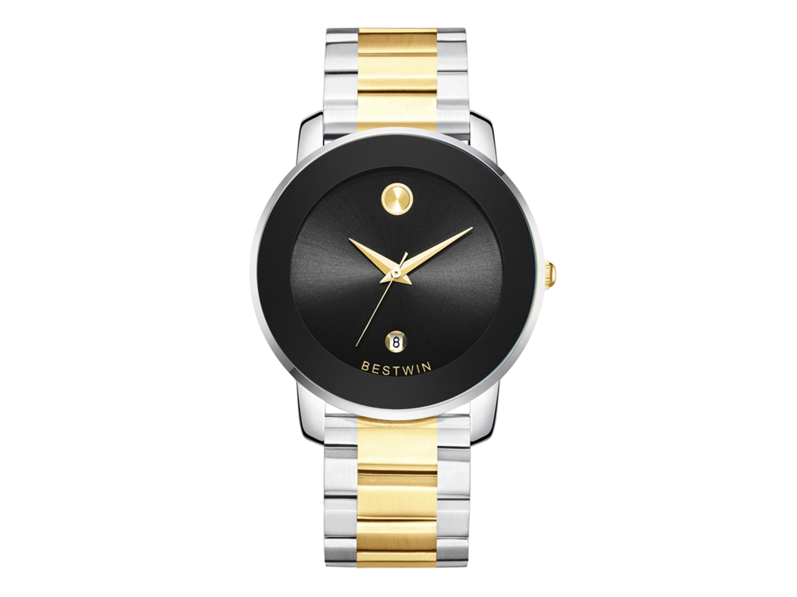 Reloj De Cuarzo Para Hombre (negro)