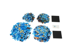 Bj-brinquedo De Blocos Micro Star Sky Para Crianças: Quebra-cabeça 3d De Parede Para Melhorar A Imaginação E Educação Familiar