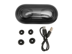 Auriculares Inalámbricos Bluetooth 5.3 Resistentes Al Agua Ipx5 Deportivos Sonido Estéreo Toque Inteligente Negro
