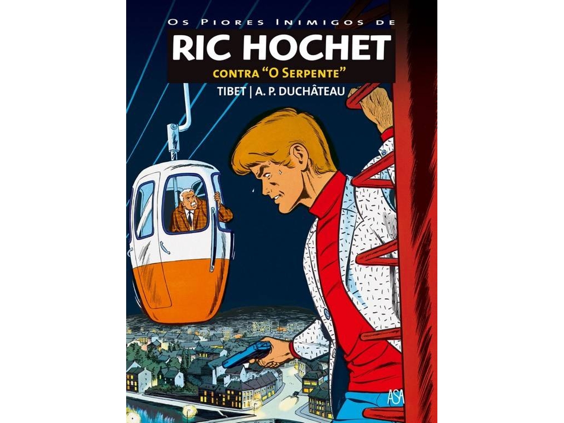 Libro Ric Hochet contra O Serpente (Portugués)