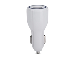 Cargador De Coche (carga Rápida Dual Usb Con Luz Led)