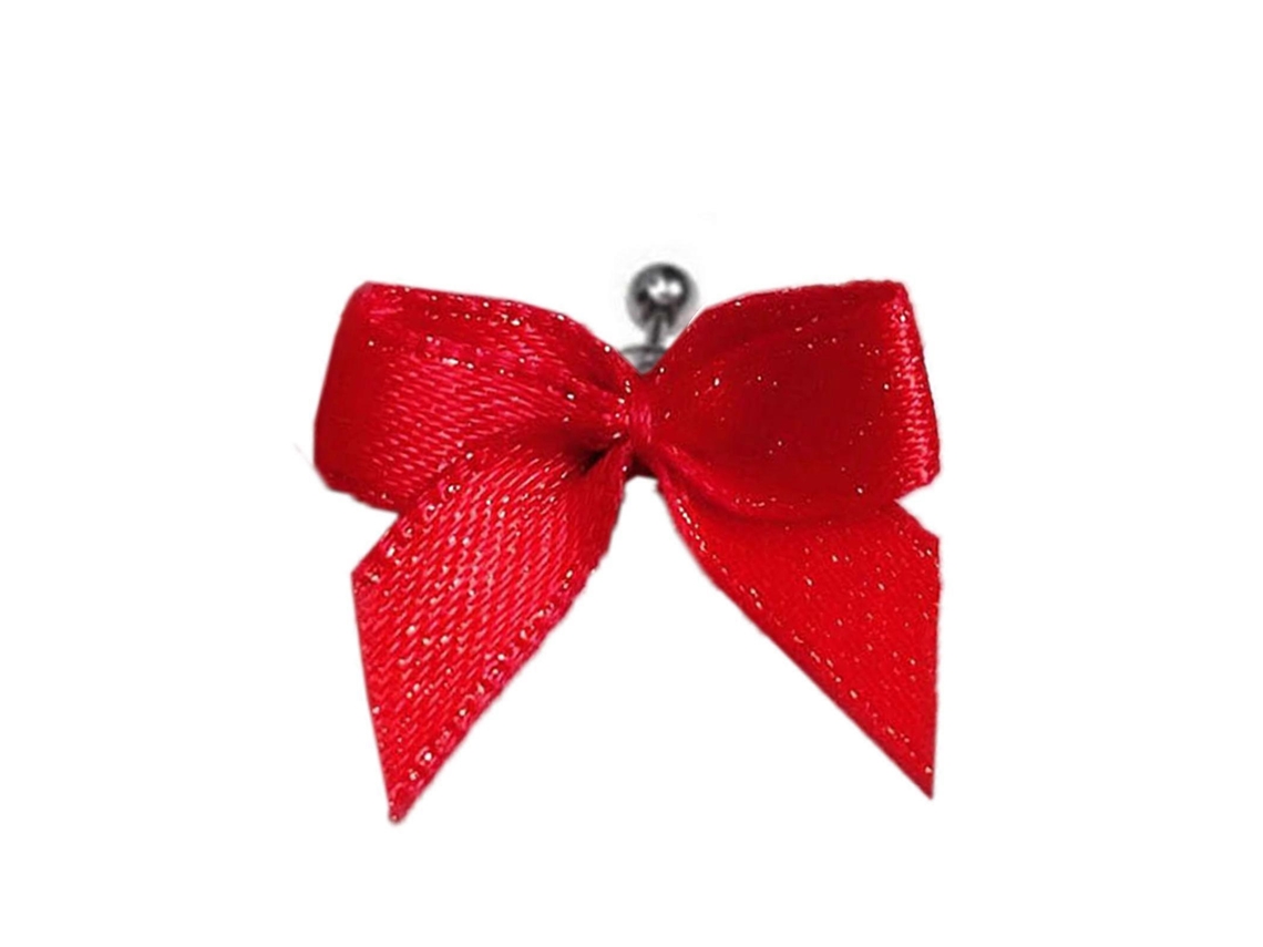Pendientes para piercing hélix con lazo, pendientes de cartílago de acero de titanio, joyería corporal, accesorios, joyería de personalidad Hengrongshen