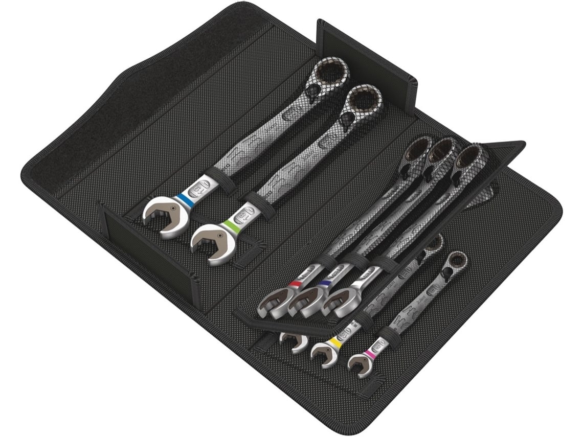 Juego de llave combinada hexagonal con carraca 6001 Joker Switch 11 Set 1 WERA 05020091001