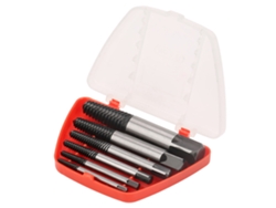 Juego De 6 Piezas Para Extraer Tornillos Y Tuercas Dañados, Fabricado En Acero Cromo-vanadio De Alta Calidad.