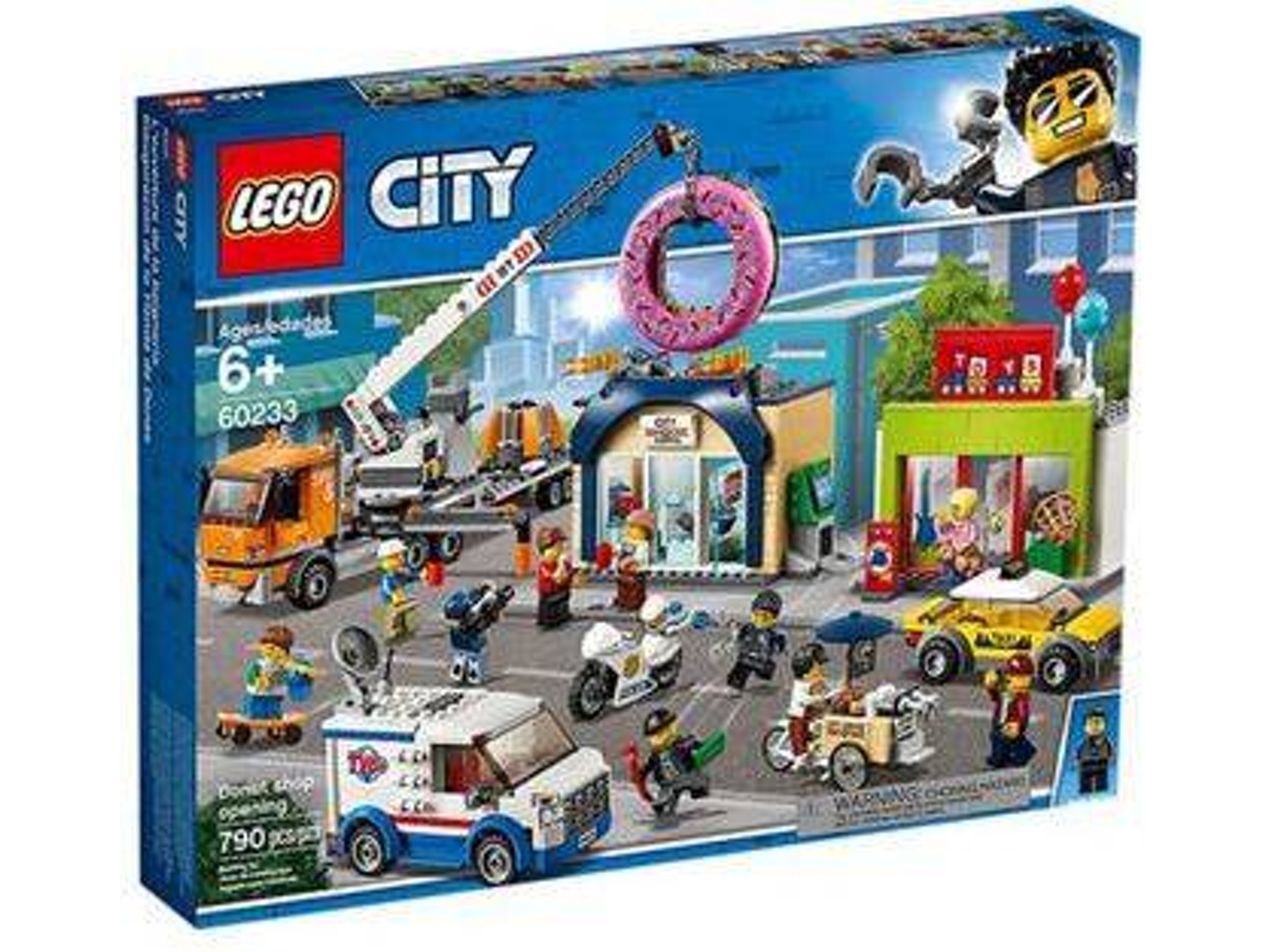 LEGO City: Inauguração de Loja de Donuts - 60233 (Idade mínima: 6 - 790 Peças)