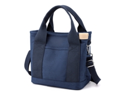 Bolso pequeño de lona, bandolera con correa ajustable, minibolso informal con múltiples bolsillos, estilo cartera Truyuety