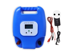 Cargador para cerca eléctrica 1.5j 3 a 10 km Impermeable, Pulso seguro para animales, Cerca eléctrica para cerdos, caballos, ganado vacuno, ovejas, cría, Pl