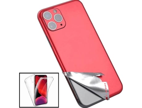 Carcasa y Protector iPhone 11 Pro Max PHONECARE Impact Protection Rojo