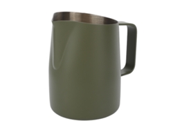 Cápsula de acero inoxidable para espumar leche de grado alimenticio con boca inclinada de 450 ml para café