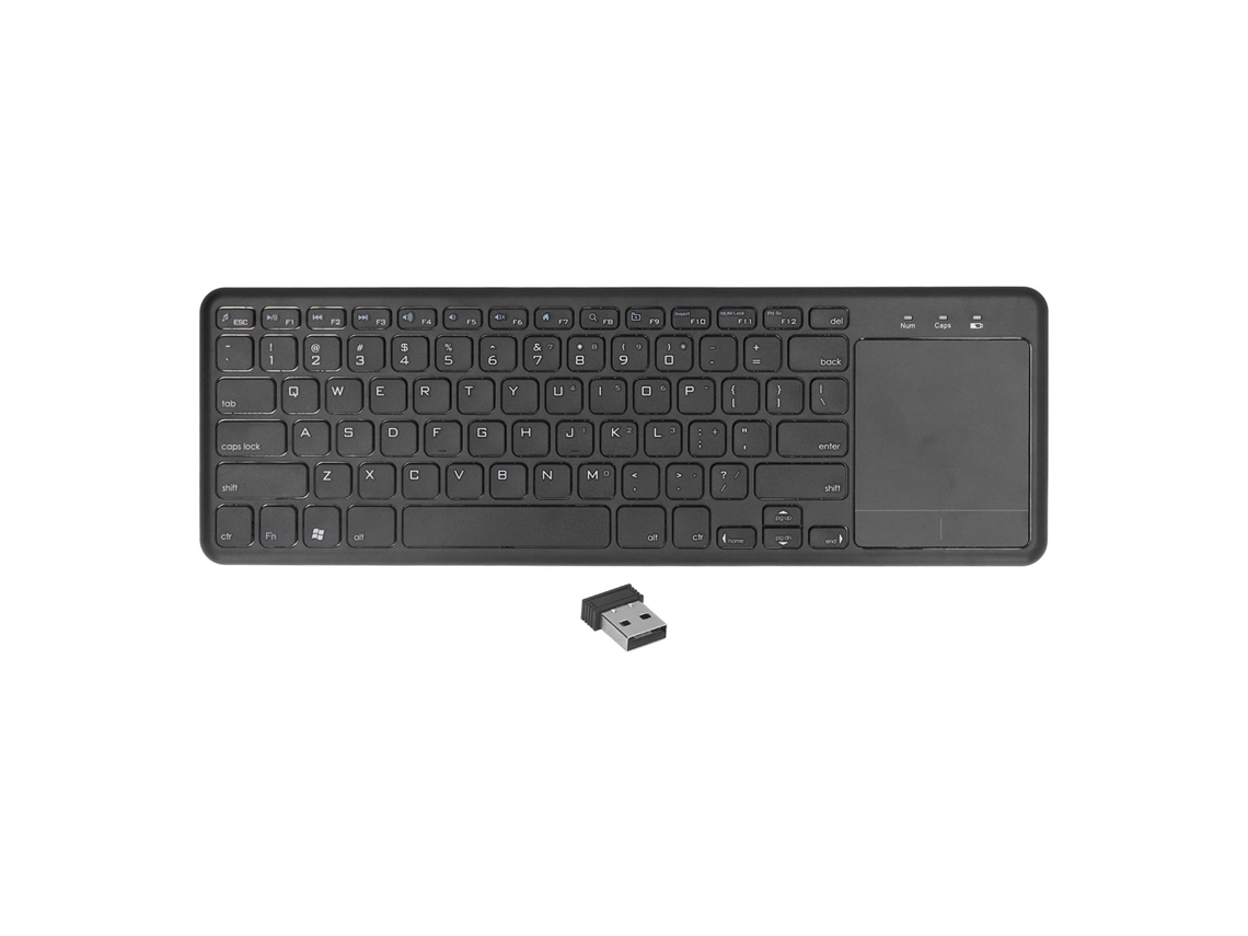 Baoj-2026teclado Inalámbrico 2.4g Portátil Com Touchpad Para Windows Android Os X Pc Laptop Tablet