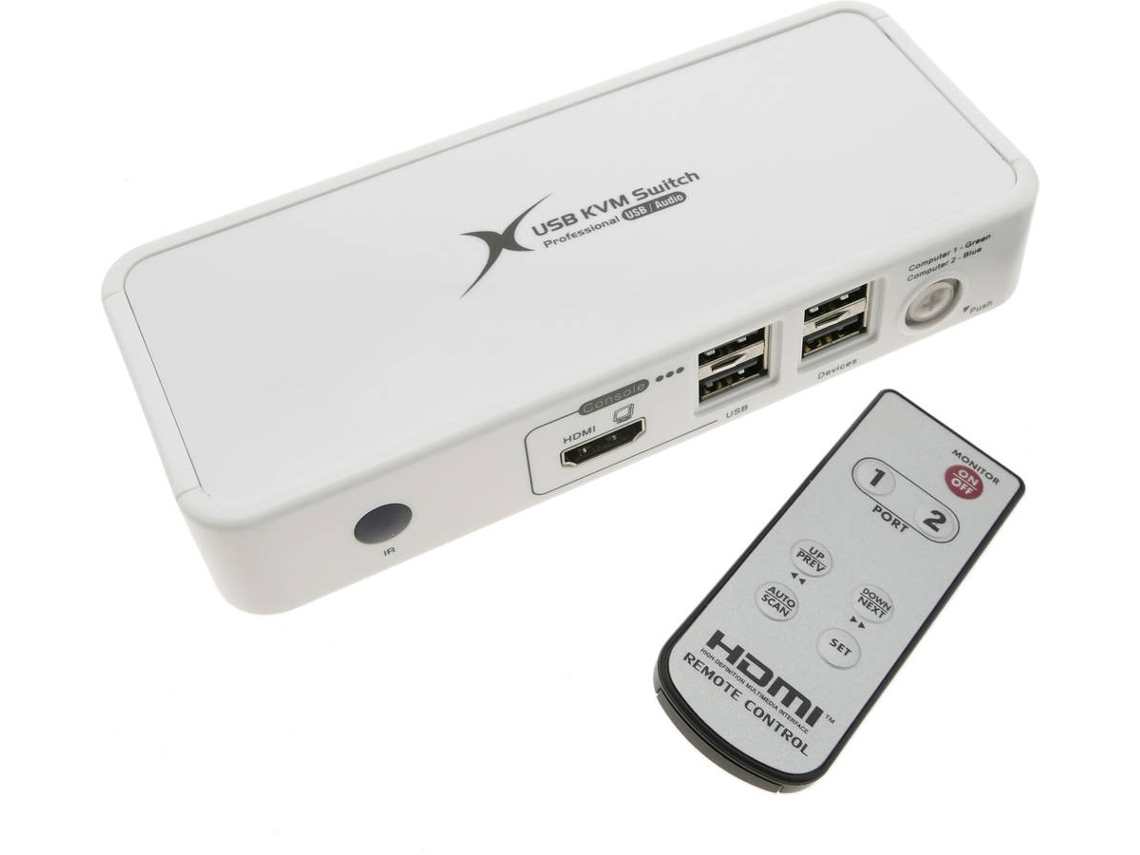 Switch BEMATIK UM06300 (Usb - Hdmi - 2 Cpu)