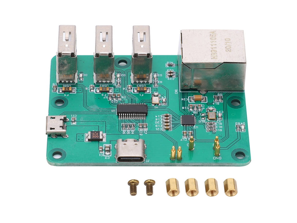 Placa De Expansión Usb A Ethernet Para Raspberry Pi Zero Network
