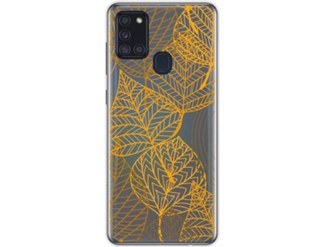 Carcasa Samsung Galaxy A21s TUMUNDOSMARTPHONE Dibujos Transparente Multicolor