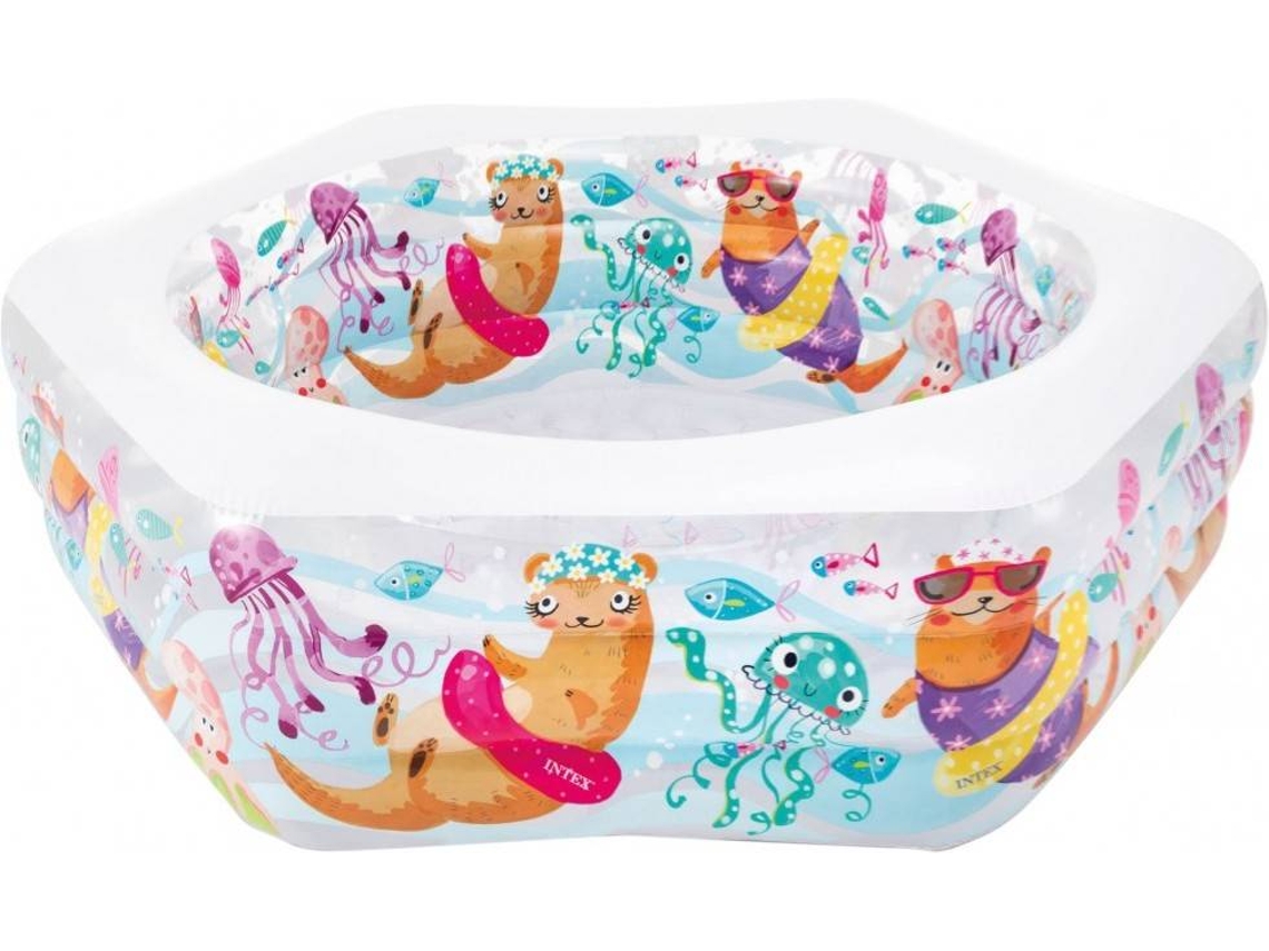 Piscina hinchable intex hexagonal 191x178x61 cm - 510 l