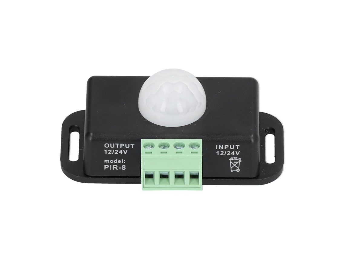 2026velora-interruptor De Temporización Con Sensor Pir Infrarrojo Led Dc 12-24v Para Armarios Baños Pasillos