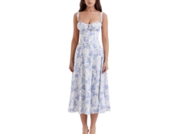 2026-vestido Sundress De Polyester Con Estampado Fashion, Cordón Y Encaje En La Espalda, Sin Mangas Para Mujer