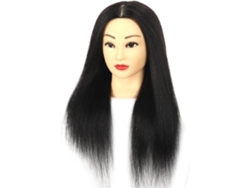 Cabezas De Maniquí 100% Cabello Humano Para Entrenamiento De Peluquería. Muñecos De Maniquí Para Peluquería Solon.