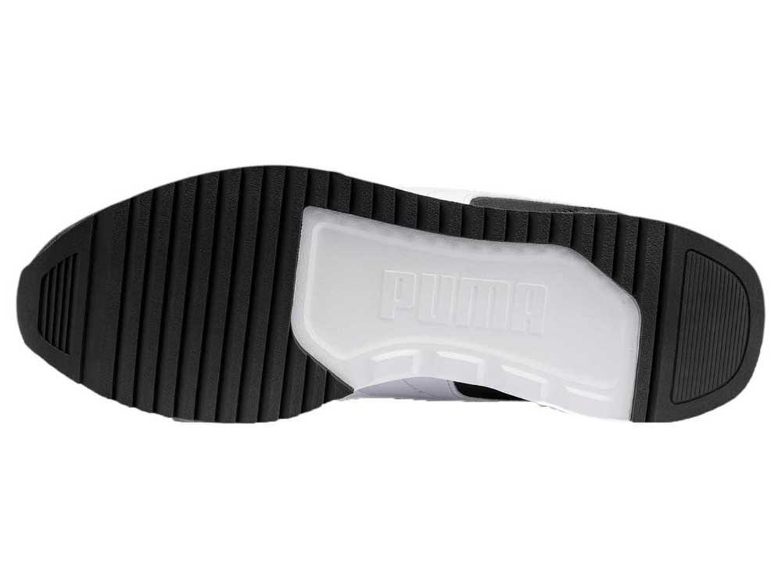 Zapatillas Puma R78 Blanco/Gris Negro Hombre