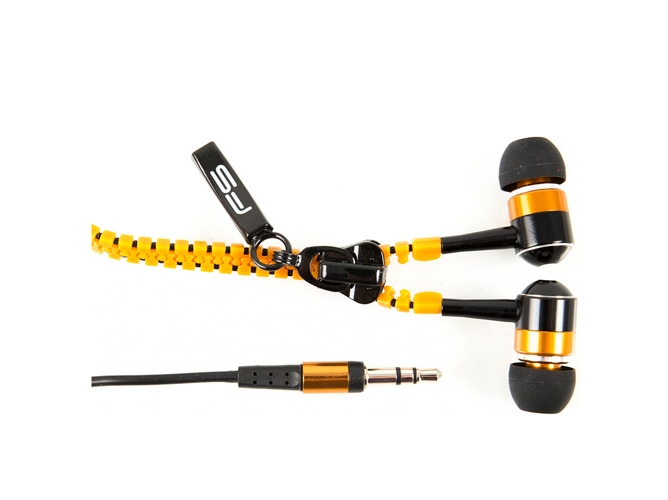 Auriculares con Cable GENER Omega Freestyle (In Ear - Micrófono - Amarillo)