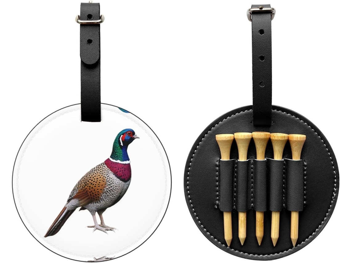 Bolsa para Tees de Golfe Black Pheasant, Fácil de Transportar | S/MARCA
