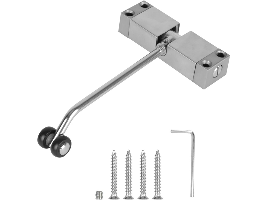 Ferme-porte À Ressort Automatique Réglable Dispositif De Fermeure Porte En Acier Inoxydable