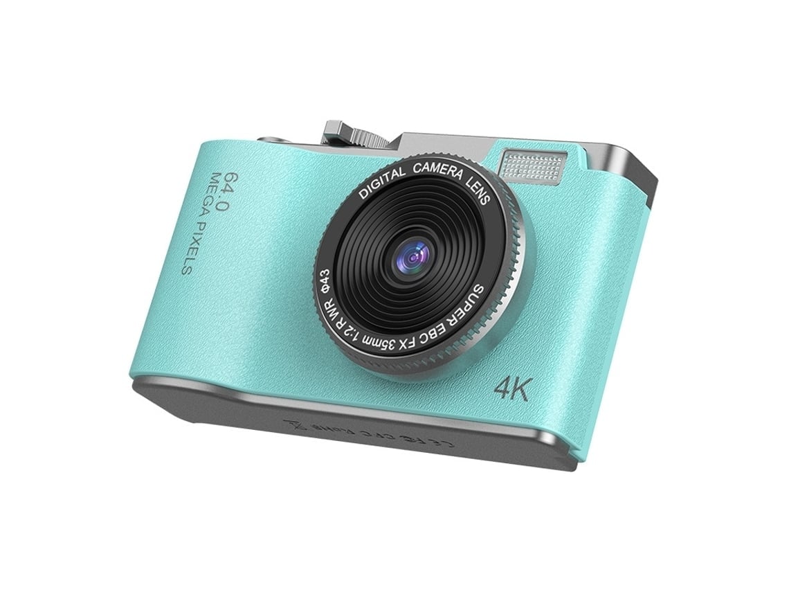 Cámara Digital Zruxe Cámara Digital Hd Con Zoom 16x Para Principiantes Usb Recargable Verde