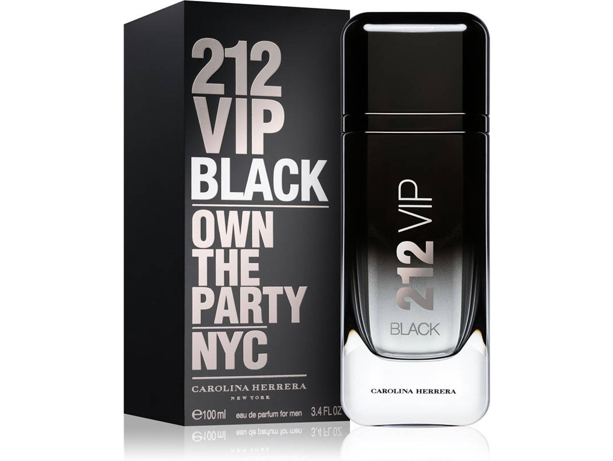 Perfume CAROLINA HERRERA 212 Vip Black Men Edp (200 ml)