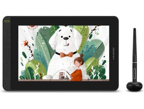 Tableta Gráfica HUION GS1161 (256.3x144.2 mm - Negro)