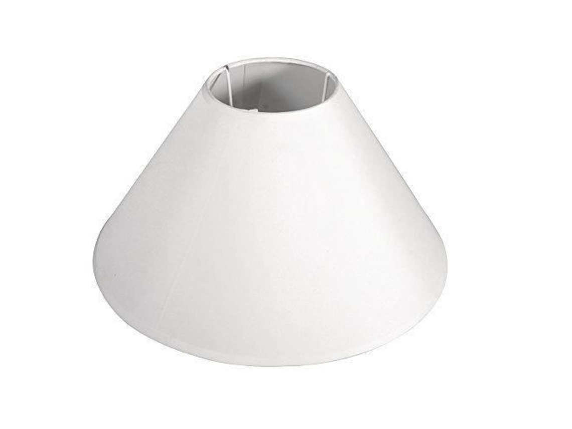 Rayher Hobby 2303102 Pantalla cónica de 30 cm, tela blanca