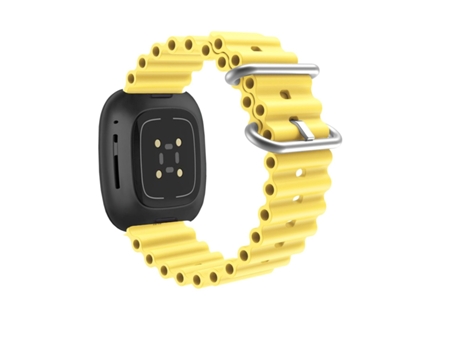 Correa Ocean para Fitbit by Google Versa 2 Amarillo