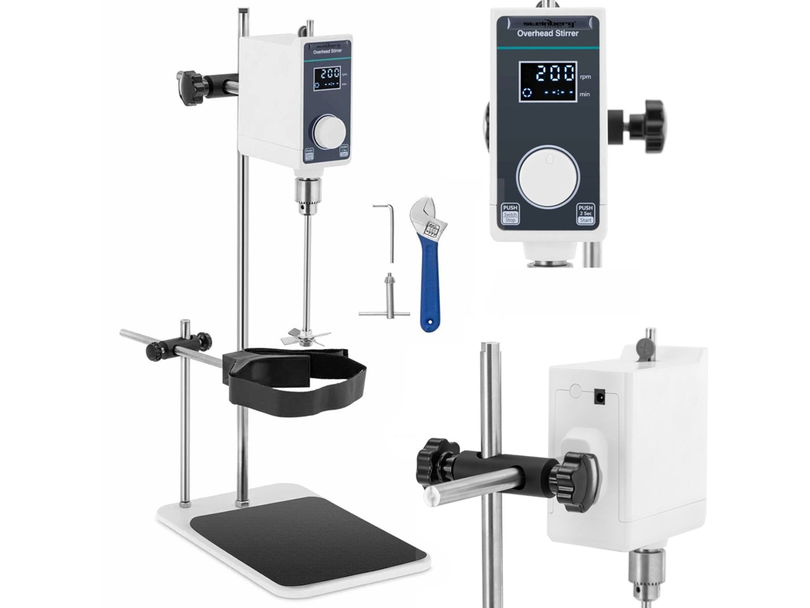 Mieszadło Mechaniczne Laboratoryjne Temporizador 20 L 50 1200 Obr./min STEINBERG SYSTEMS