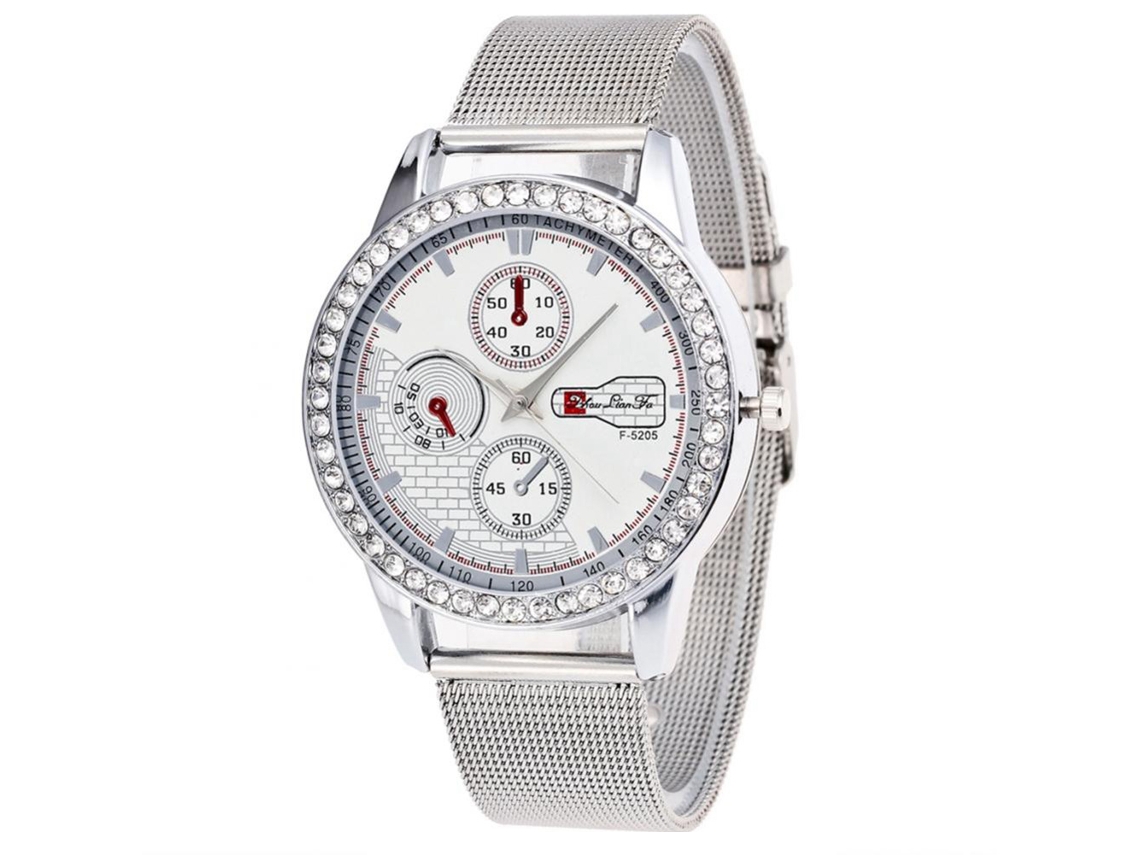 Reloj Analógico De Cuarzo Informal Con Bonito Estampado Navideño, Unisex, Correa De Pu Rosa, Regalo.