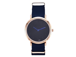 Relógio De Pulso Analógico Quartz Feminino Com Pulseira De Couro Café Prata