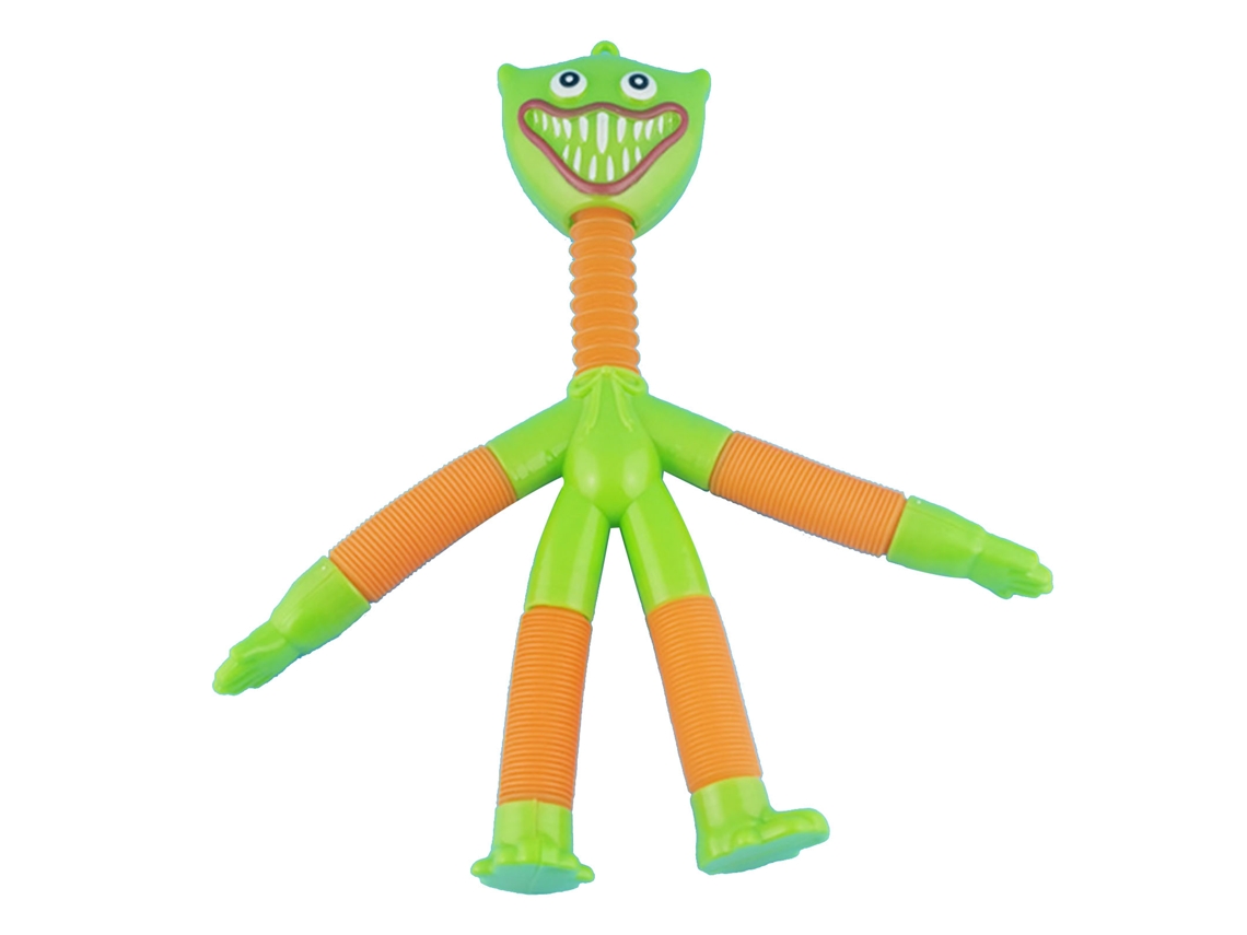 2026-juguete Antiestrés De Tubo Estirable Con Sonido Pop Tubo Sensorial Expandible Para Niños Color Verde