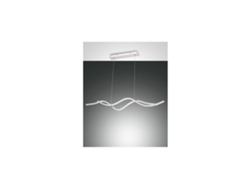 Lámpara colgante LED Sinuo 36W Blanco 3666-45-102 FABAS LUCE