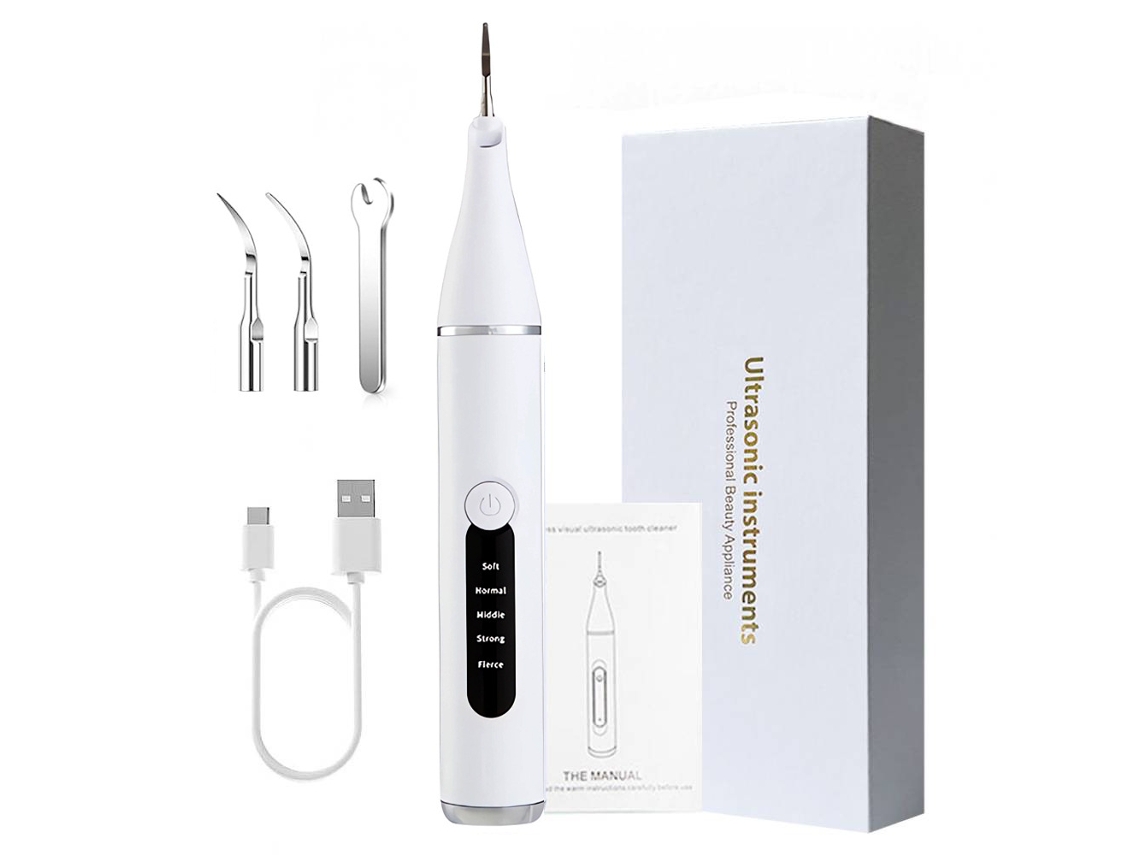 Irrigador dental para mascotas con 5 velocidades, irrigador dental ultrasónico con luz LED. MDUG