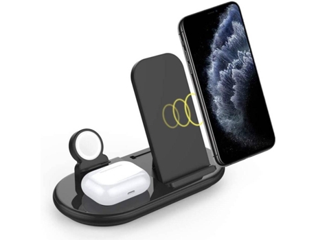 Cargador Inalámbrico CHRONUS WC5511109 Negro