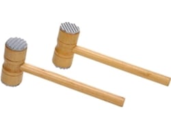 Martelo Para Carne: Cabeças De Dupla Face. Um Lado Do Martelo É Pontiagudo Para Amaciar A Carne, E O Outro É