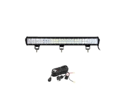 Barra de luces LED todoterreno de 126 W y 288 W, 25 pulgadas, 162 W, con cable OEM