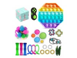 Kit de Brinquedos Sensoriais Rebe - Ferramentas de Terapia Sensorial Antiestresse para Crianças e Adultos - Presentes de Aniversário - Recompensas para Sala de Aula
