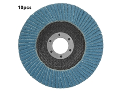 10 Discos De Lijado De Láminas De 115 Mm Y Grano 40 Para Amoladora Angular - Lijado Y Pulido