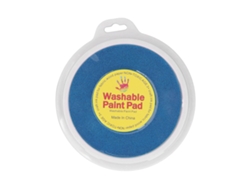 Ats-tinta Lavable Para Sellos Redonda Para Niños Diy Grafiti Huellas Dactilares Para Madera Tejido Scrapbooking Azul Cielo