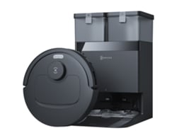 Aspirador Robô Ecovacs T30e Omni, Con Limpieza Húmeda, 25000pa, Ozmo Turbo2, Zerotangle3, Cepillo Triple-v, Estación Omni, Lavado Húmedo 75°c, Negro