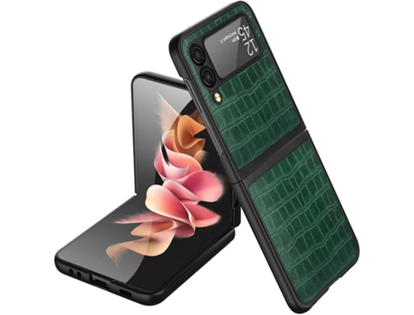 Carcasa Samsung Galaxy Z Flip 3 LOVEBABYLY Protectora Verde