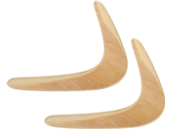 Boomerangs De Madera, 2 Piezas, Juguete Volador Para Exteriores Para Niños Y