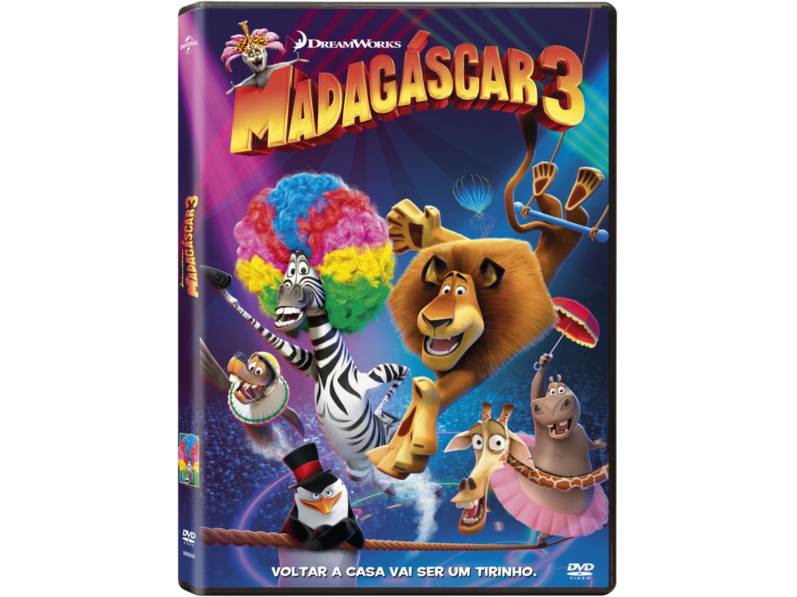 DVD MADAGASCAR 3