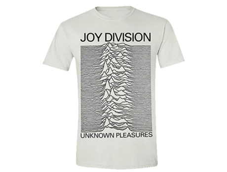 Camiseta ROCKINSTONE Joy Division placeres desconocidos (Algodón - S)