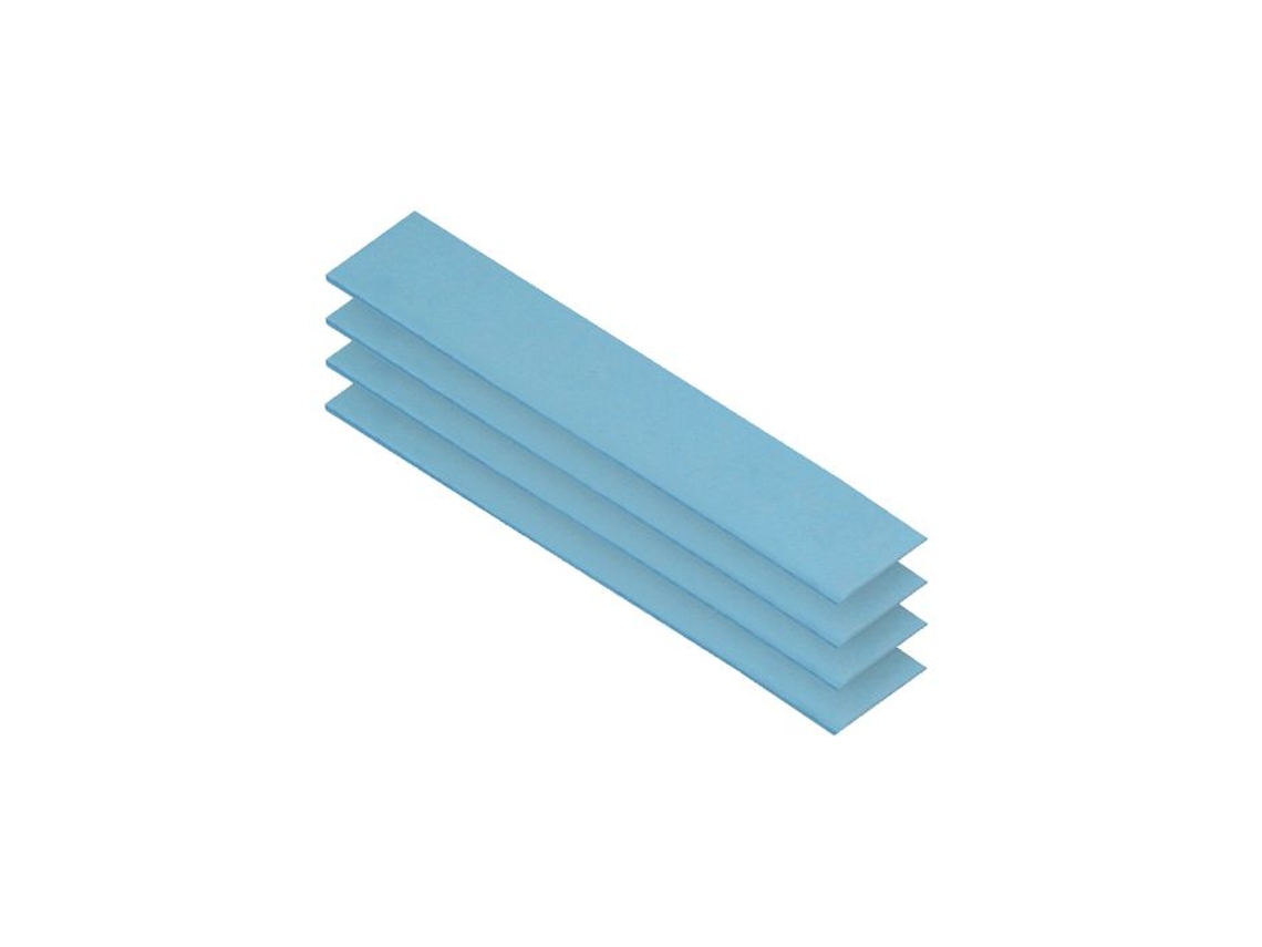 Almohadilla térmica Arctic Tp 3 de 120 x 20 mm (paquete de 4), grosor de 0,5 mm