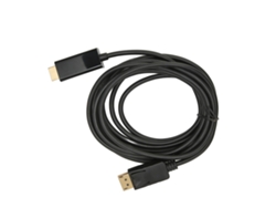 Cable Displayport A Hdmi 4k Sin Latencia, Adaptador De Vídeo Unidireccional De 3 M Para Pc, Portátil Y Tv.