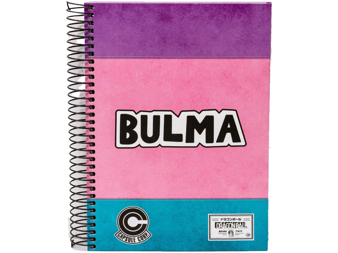 Cuaderno DRAGON BALL Bulma (A4 - Cuadriculado)